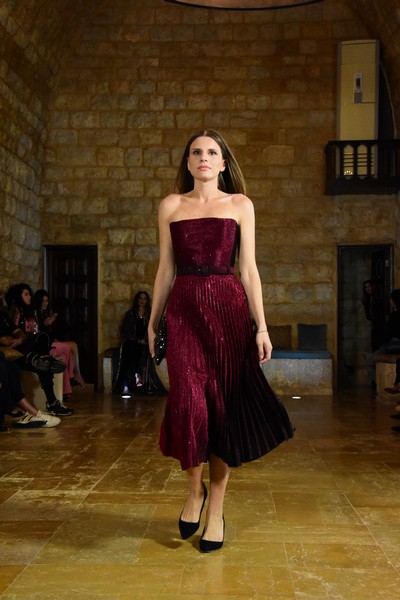 Hope Wears Lebanese Fashion Runway part 2 